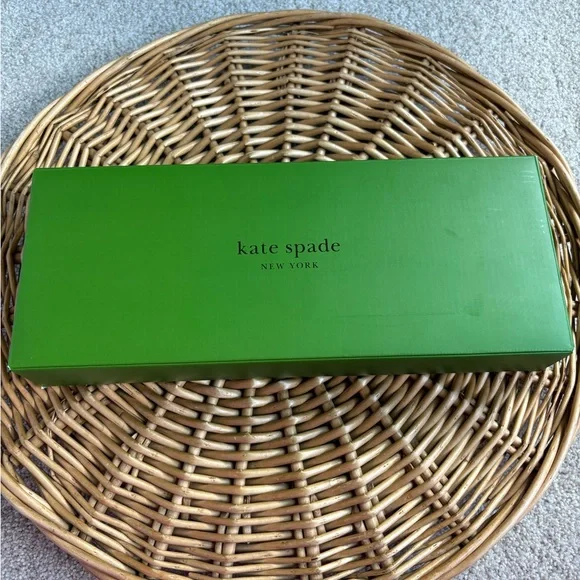 Kate Spade Lenox Take The Cake Silver Two Piece Dessert Set - Picture 2 of 14